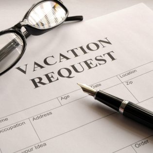 Why not give employee happiness a great big boost today by bringing out the employee vacation request forms, and plopping them down in plain sight? 
